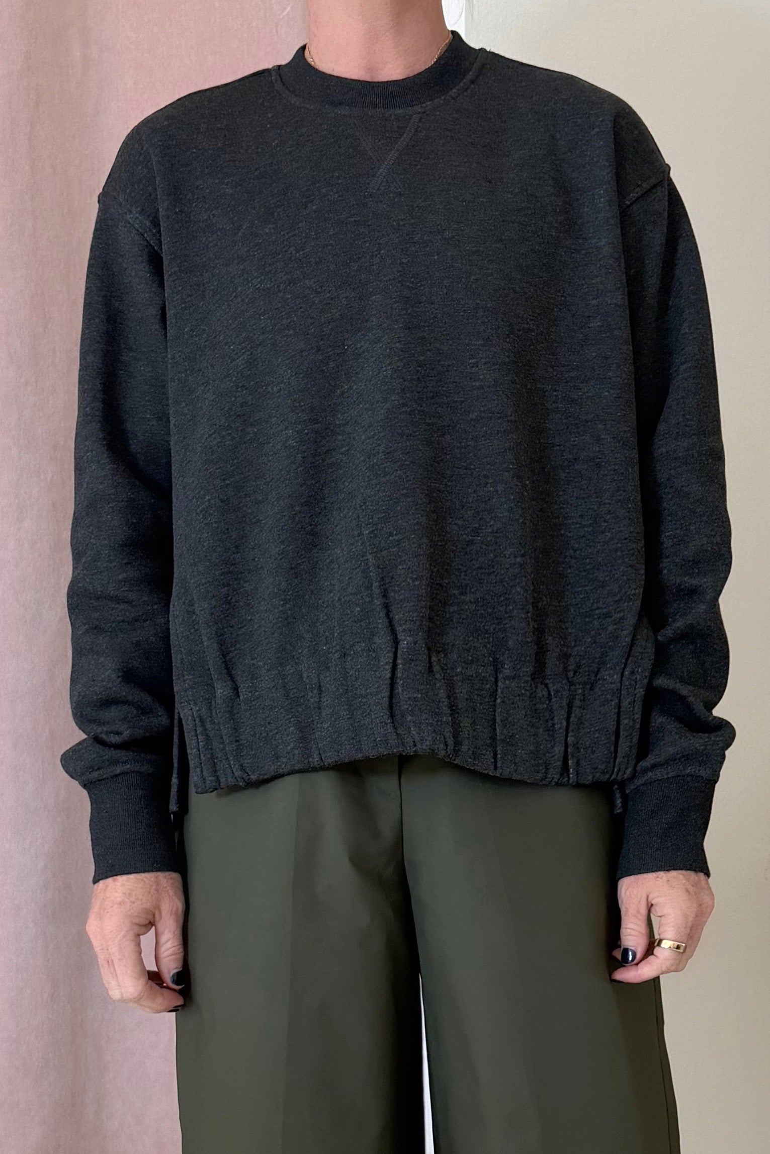 COTTON BLEND SWEASHIRT