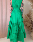 TAFFETA DRESS