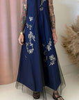 TULLE TAFFETA DRESS