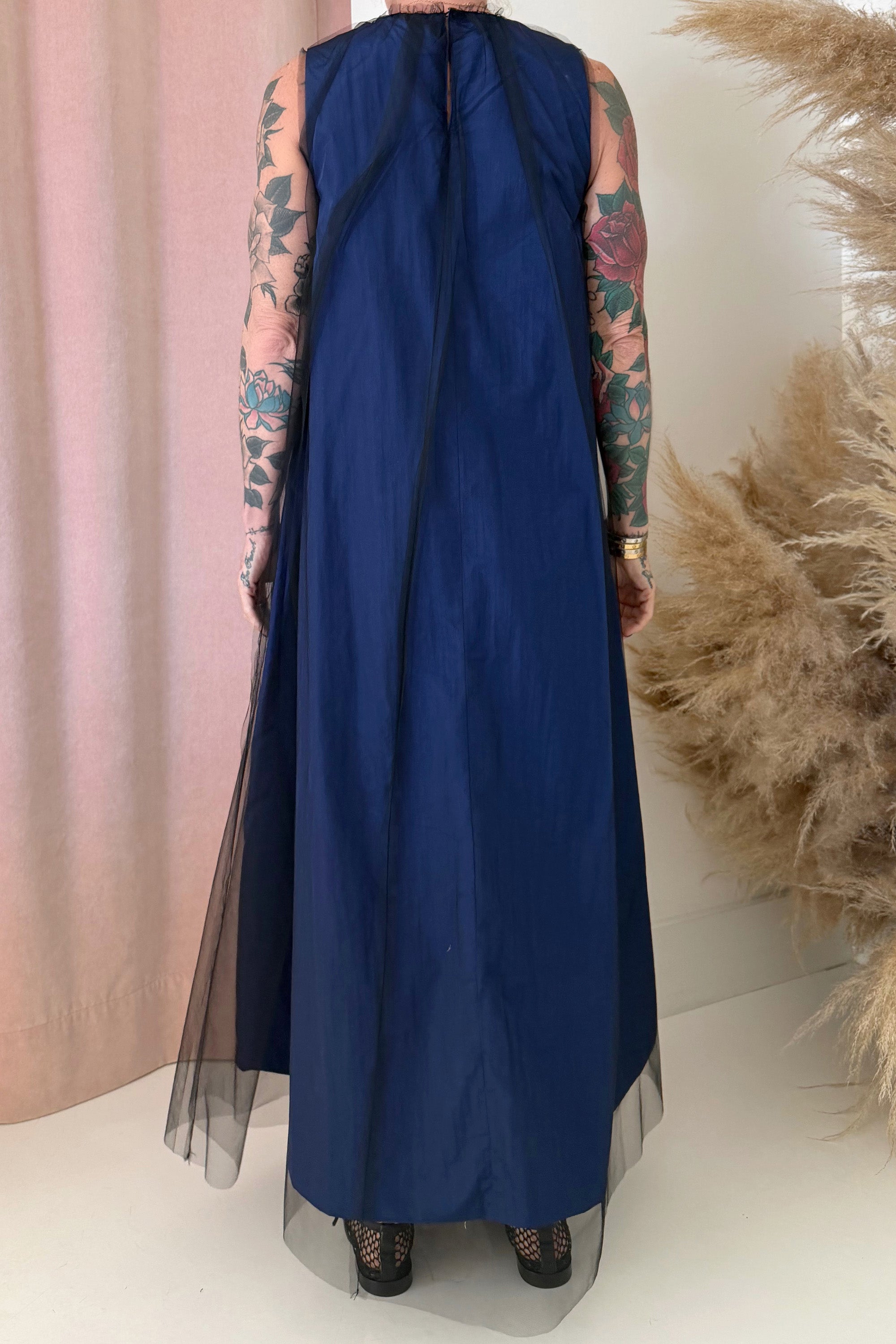 TULLE TAFFETA DRESS