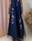 TULLE TAFFETA DRESS