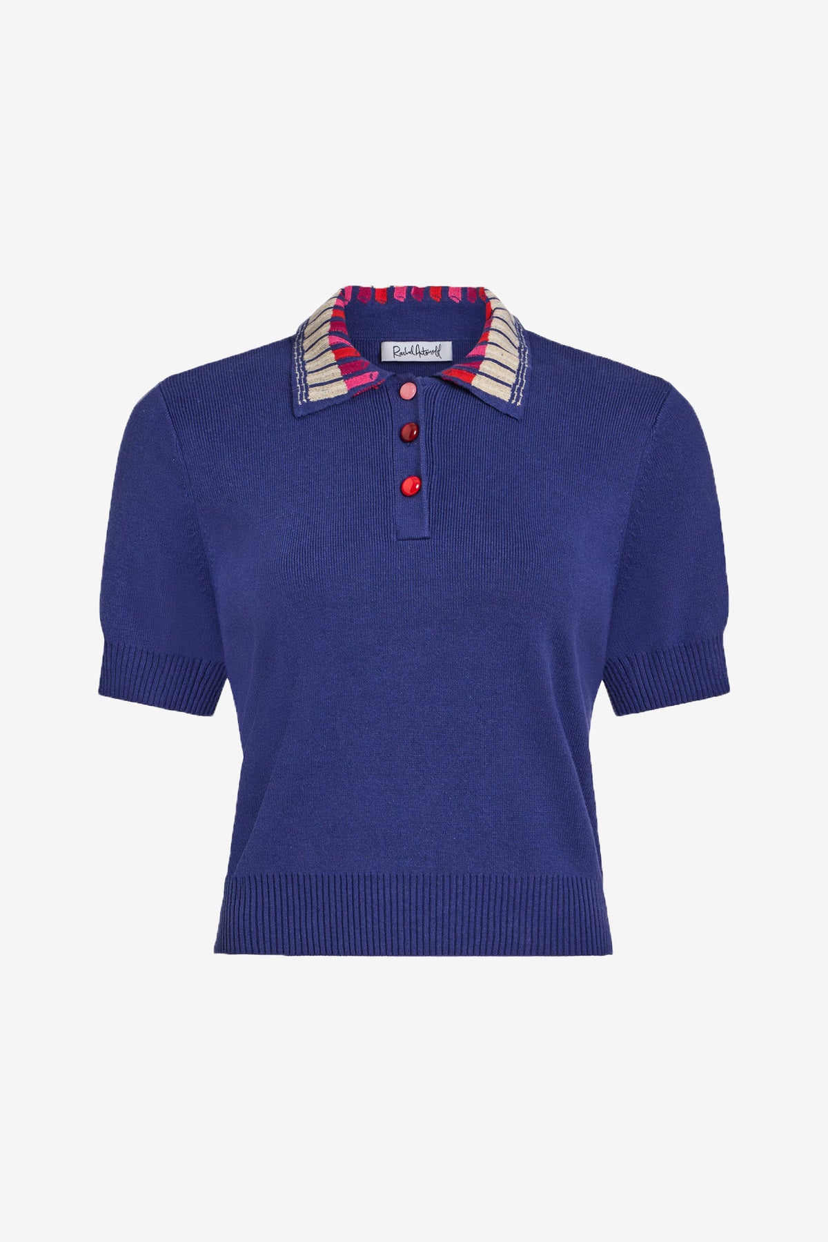 LIPSTICK POLO SWEATER