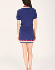 LIPSTICK POLO SWEATER