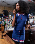 LIPSTICK POLO SWEATER