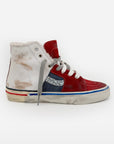 FAUX SHEARLING CALY STAR HI TOP