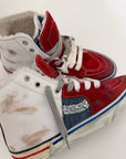 FAUX SHEARLING CALY STAR HI TOP