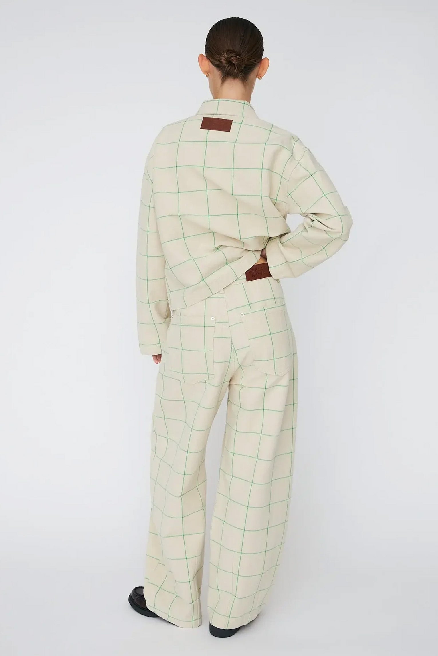 CHECKED PANTS