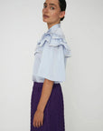 FRILLS BLOUSE
