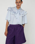 FRILLS BLOUSE