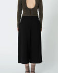CROPPED WIDE LEG PANT