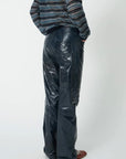 PATENT LEATHER PANTS