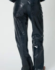 PATENT LEATHER PANTS