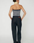 SCALLOP DENIM PANT