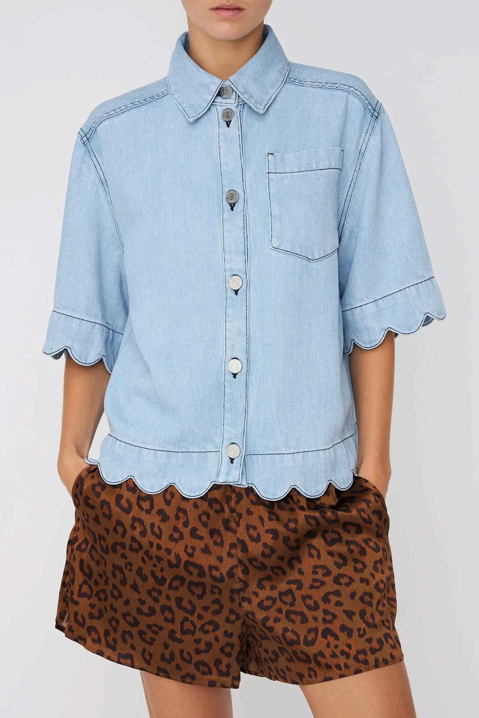DENIM SHIRT