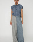 SPLIT SUITING PANT BLUE