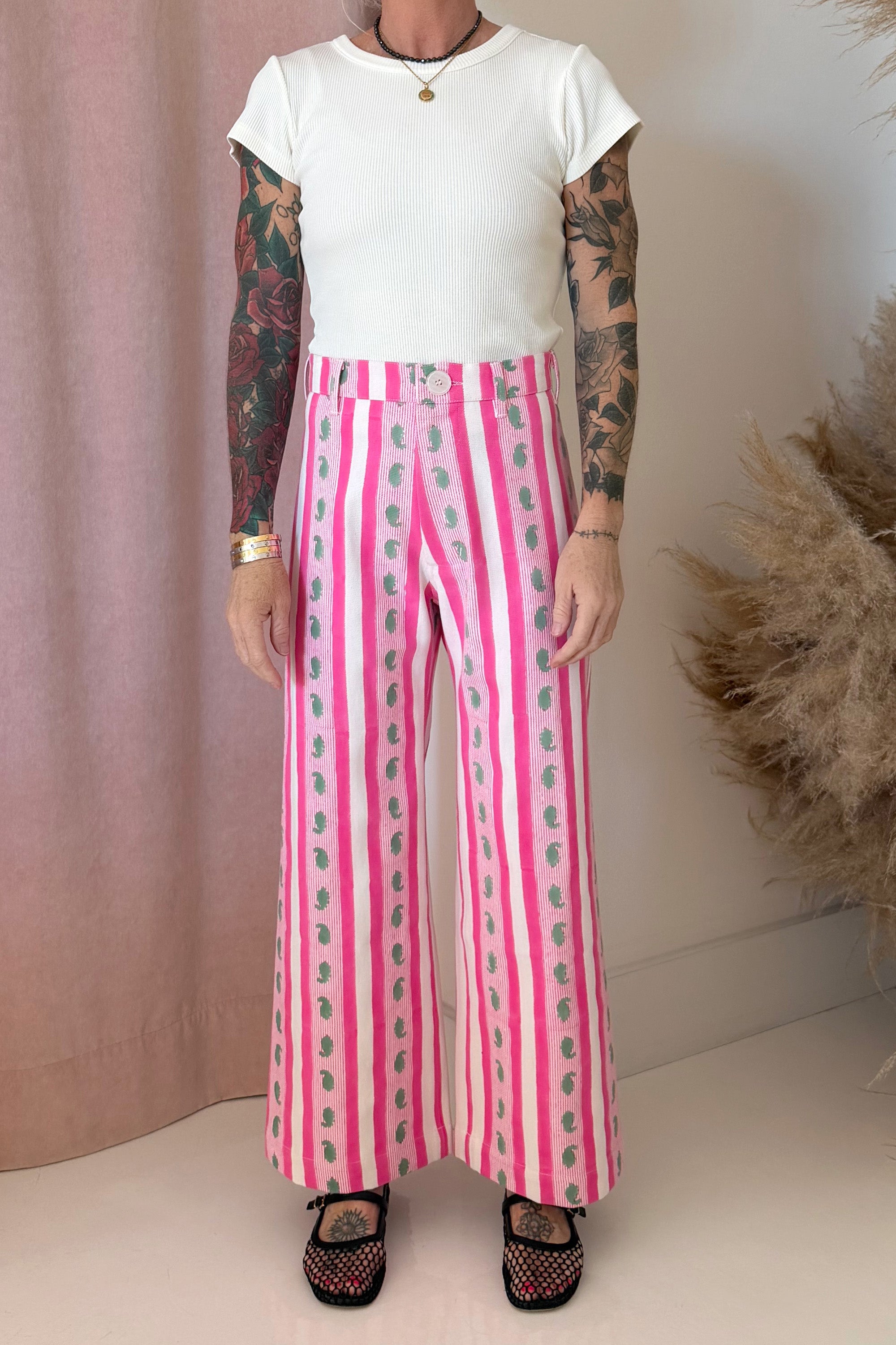 DISCO PANT-RIBBON