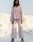 DISCO PANT-SEASIDE STRIPE