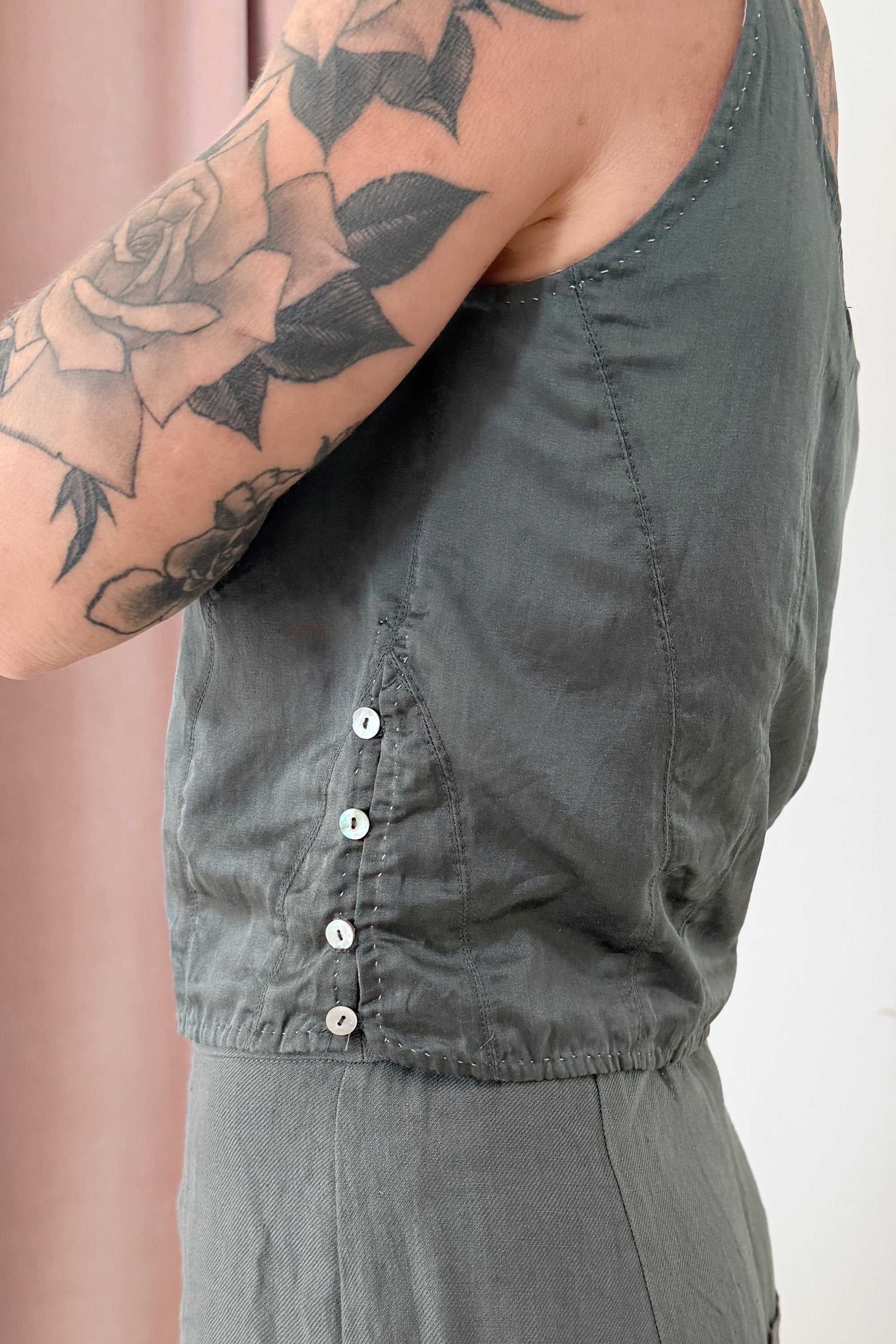 CORSET TOP-GUN METAL