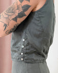 CORSET TOP-GUN METAL