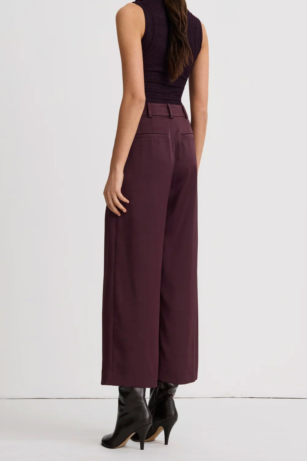CROPPED PLEATED PANT