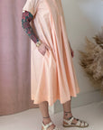 DOLLS DRESS-ORANGE
