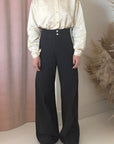 FLARE PANT-BLACK