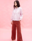 FLARE PANT-RUST