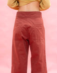 FLARE PANT-RUST