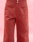 FLARE PANT-RUST