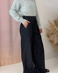 FLARE PANT-DENIM