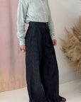 FLARE PANT-DENIM