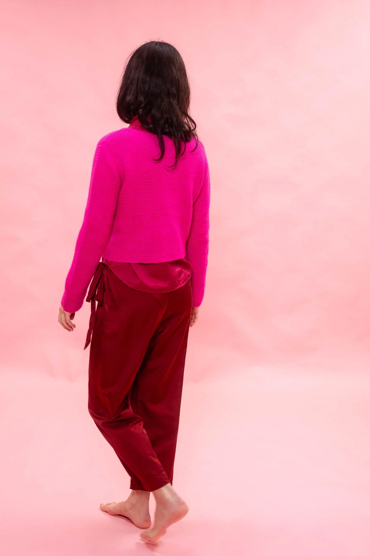 JAPAN PANT-RED DAHLIA