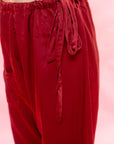 JAPAN PANT-RED DAHLIA