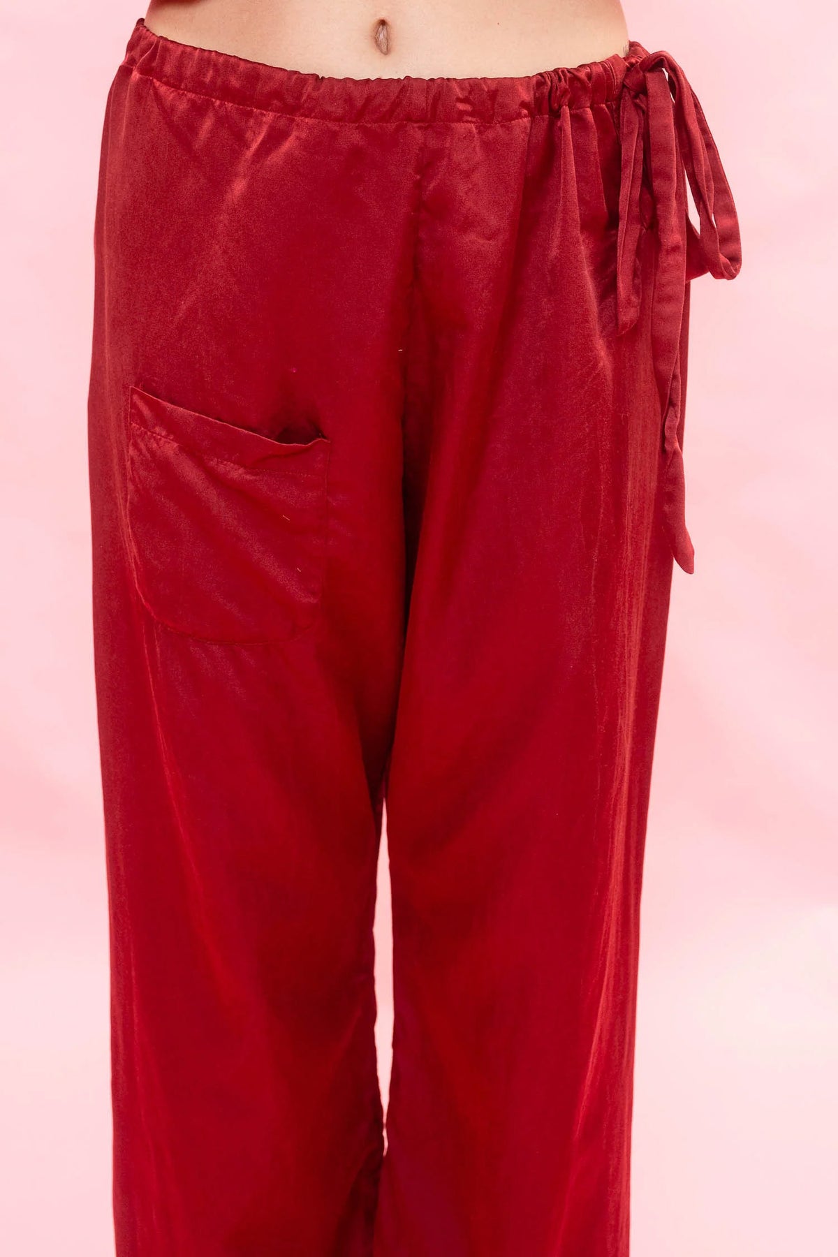 JAPAN PANT-RED DAHLIA