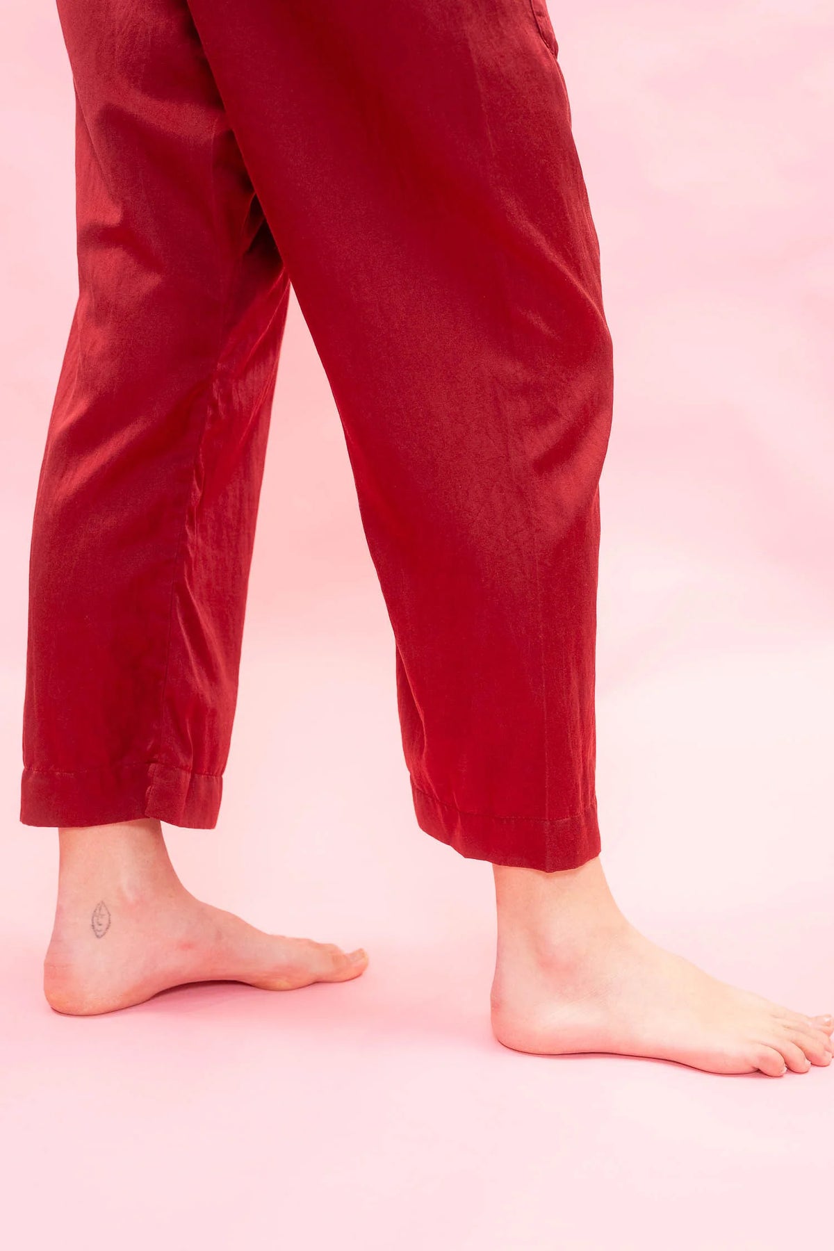JAPAN PANT-RED DAHLIA