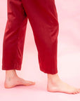 JAPAN PANT-RED DAHLIA