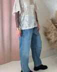 LIBERTY SEQUIN BLOUSE