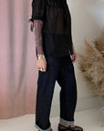 MONROE SHIRT-BLACK