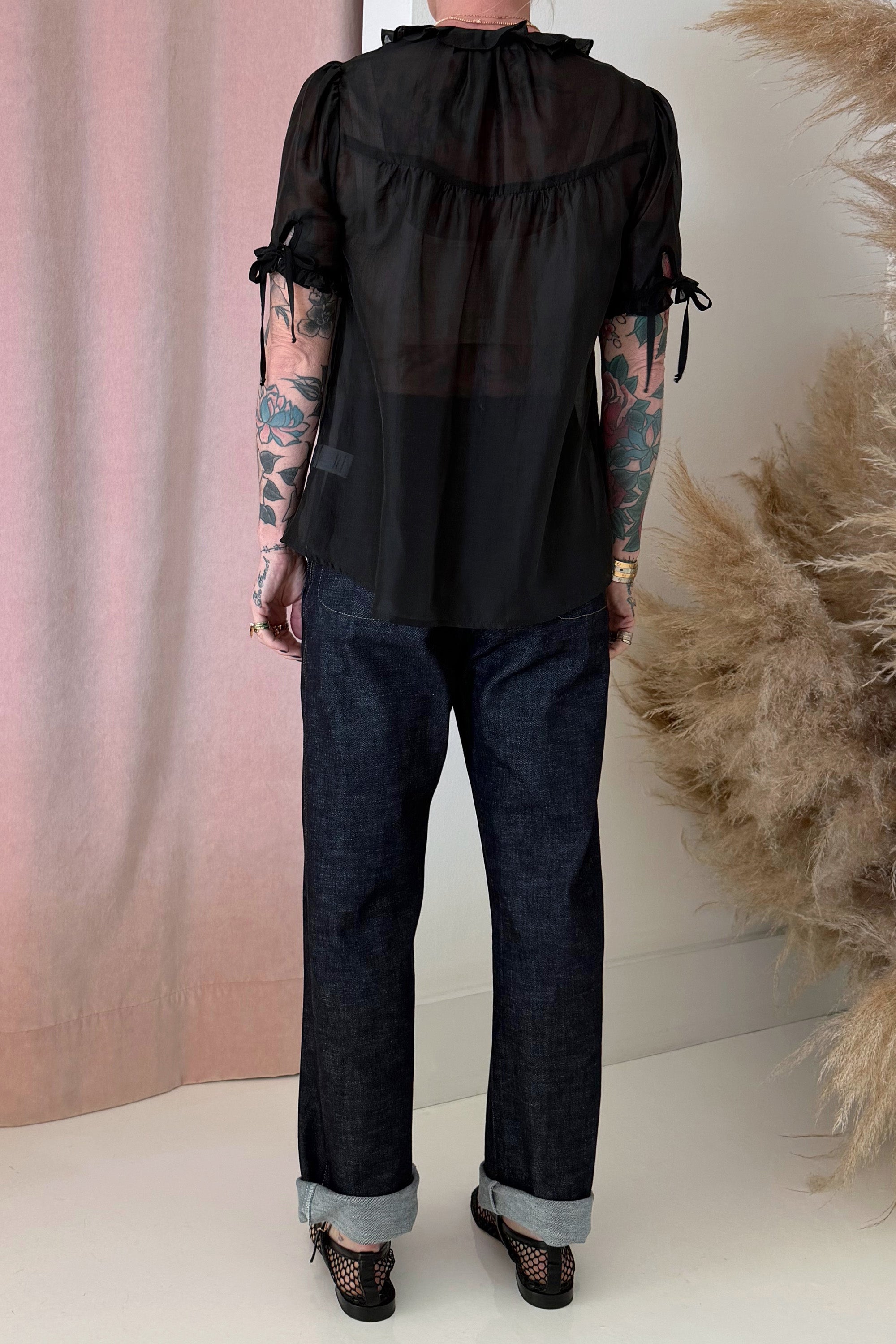 MONROE SHIRT-BLACK