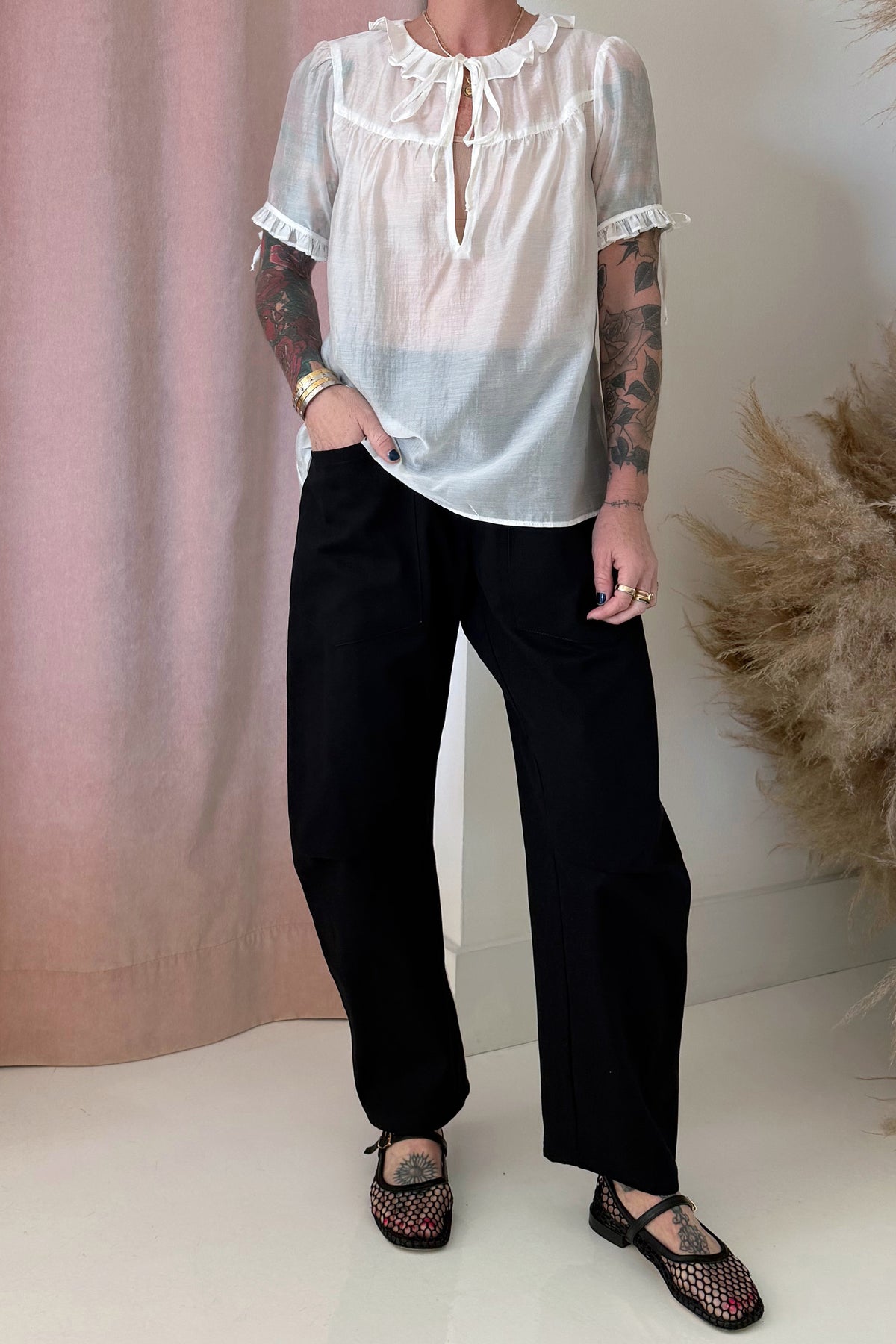 MONROE SHIRT-WHITE