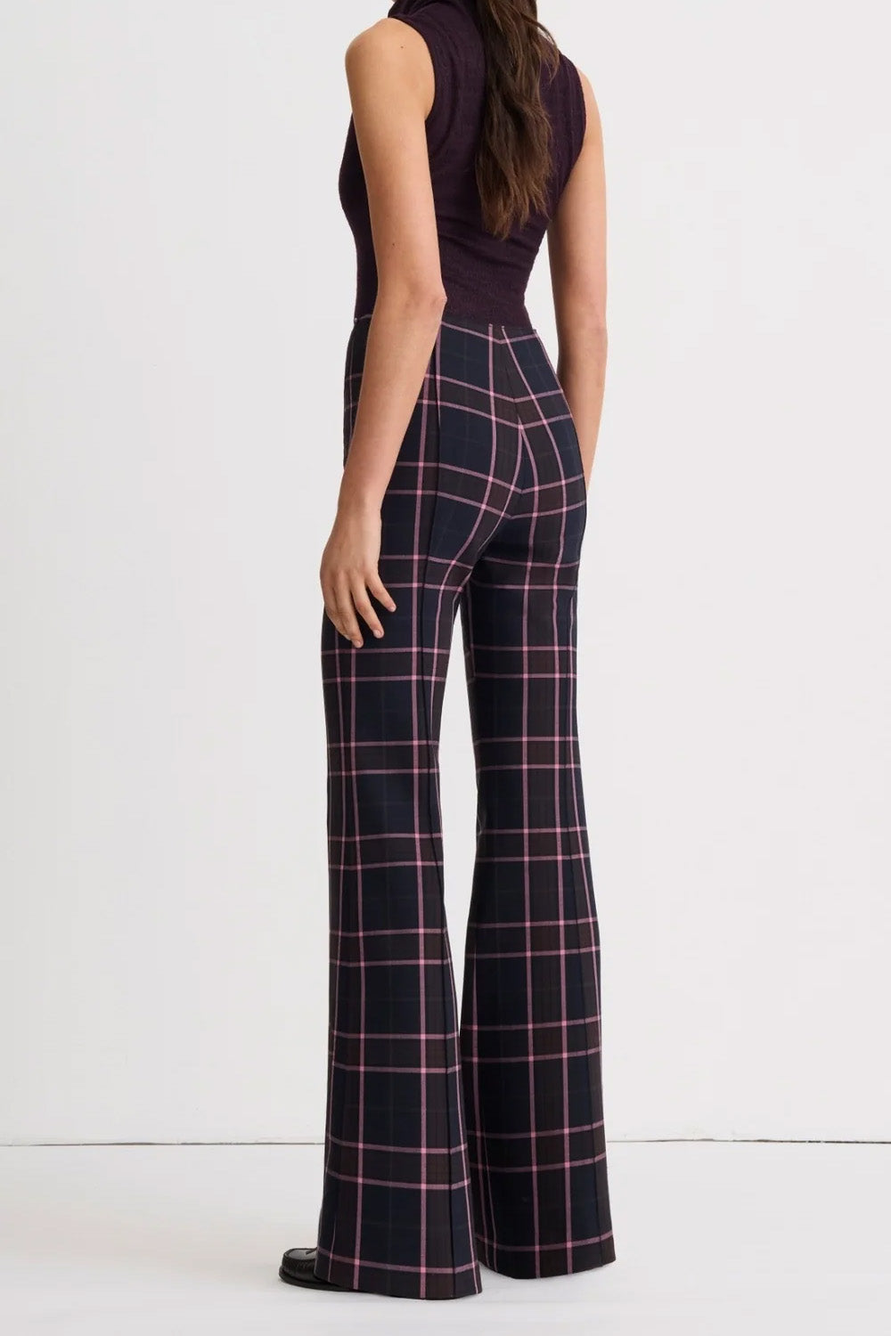 PINTUCK FLARE PANT