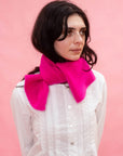 TEXTURED FLOWER SCARF