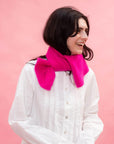 TEXTURED FLOWER SCARF