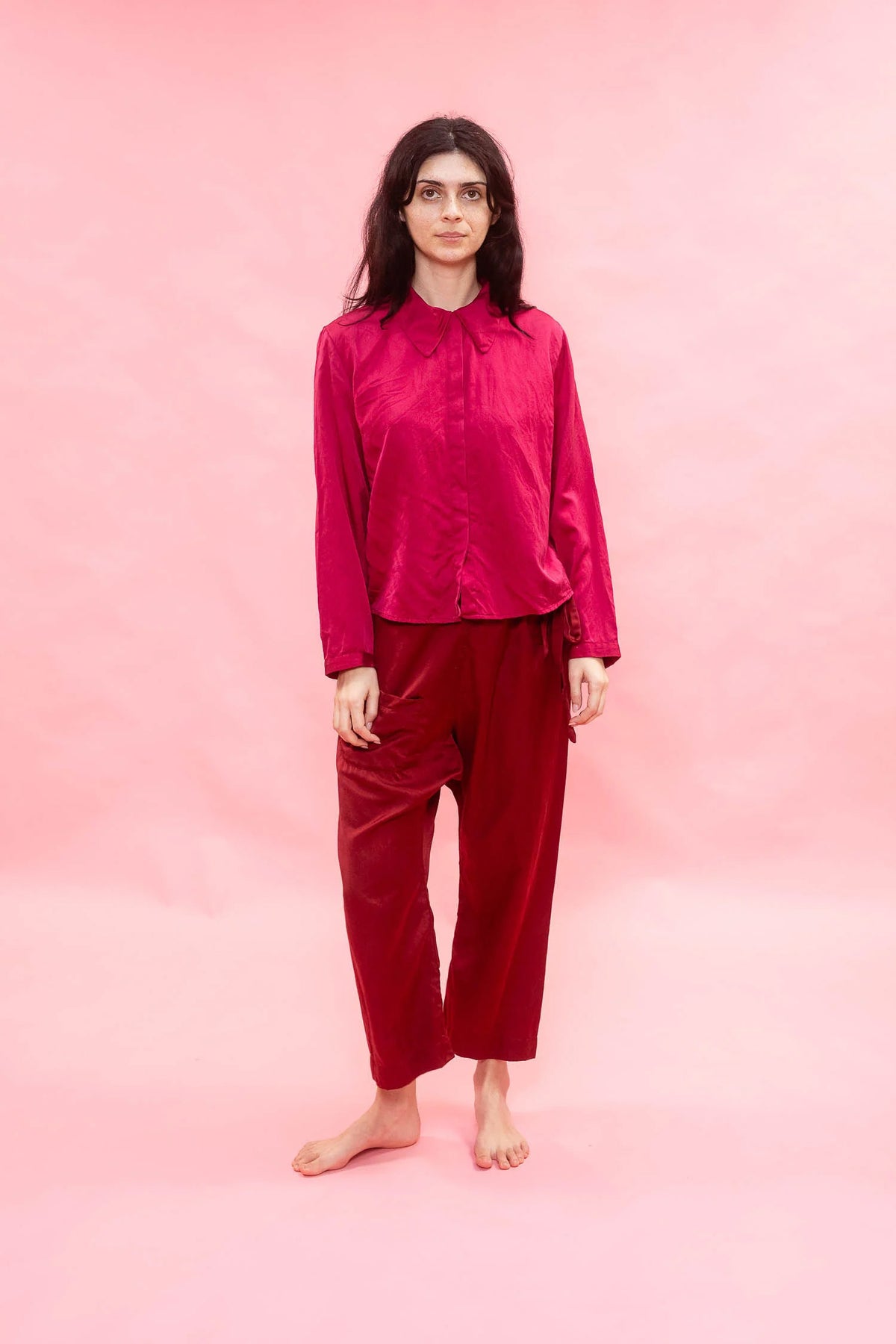 SECRET BUTTON SHIRT
