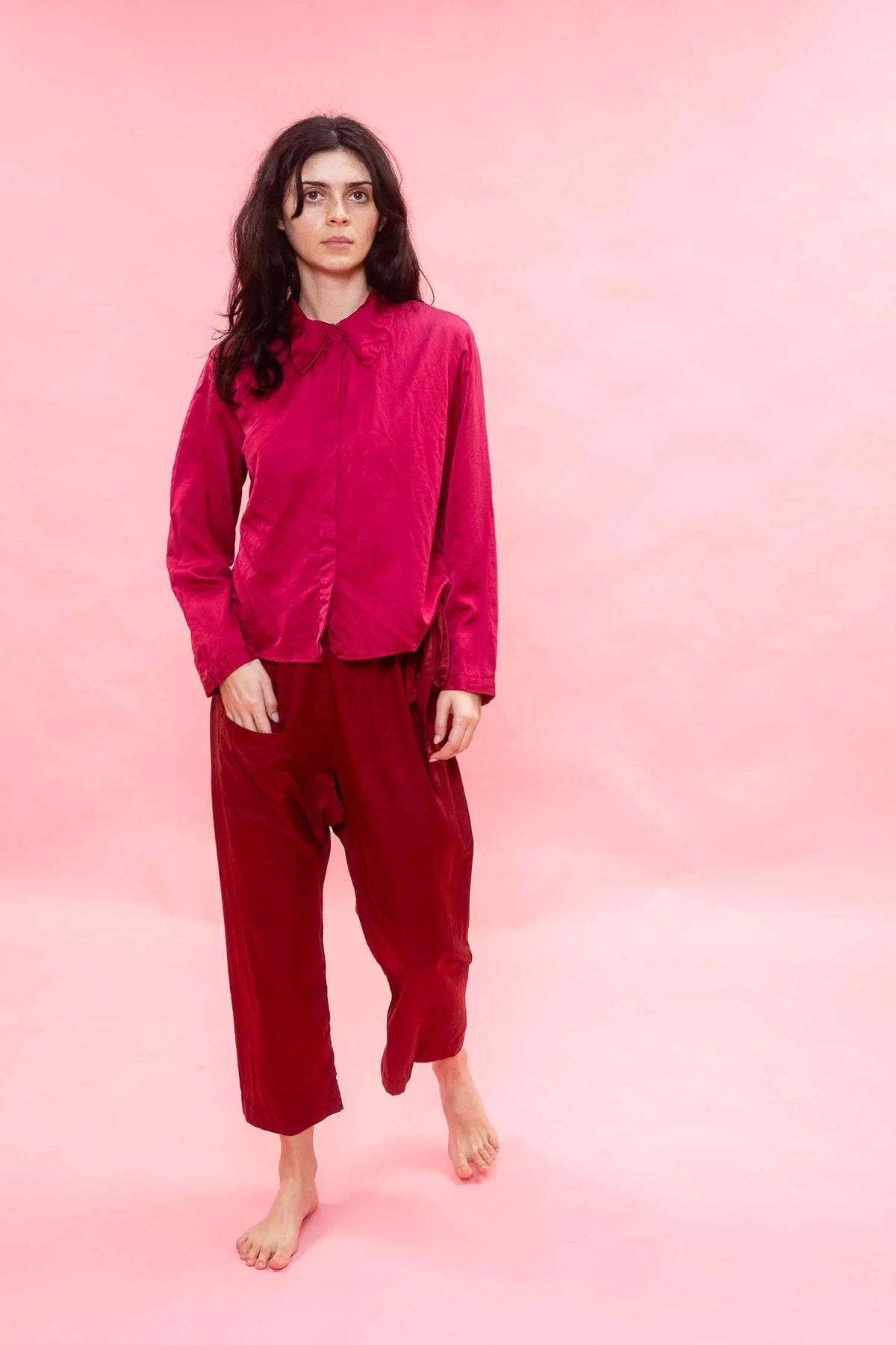 SECRET BUTTON SHIRT