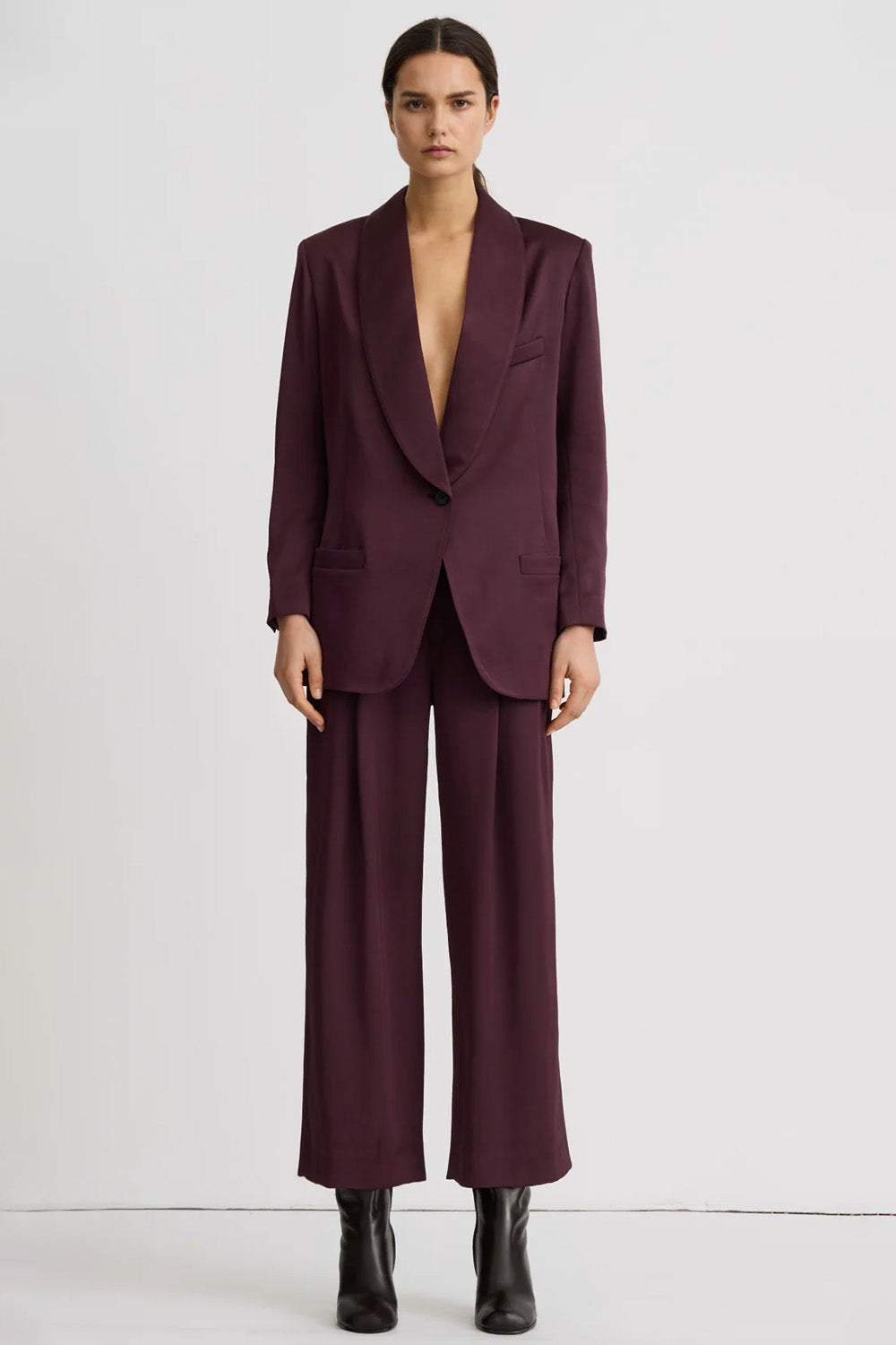 SHAWL COLLAR BLAZER