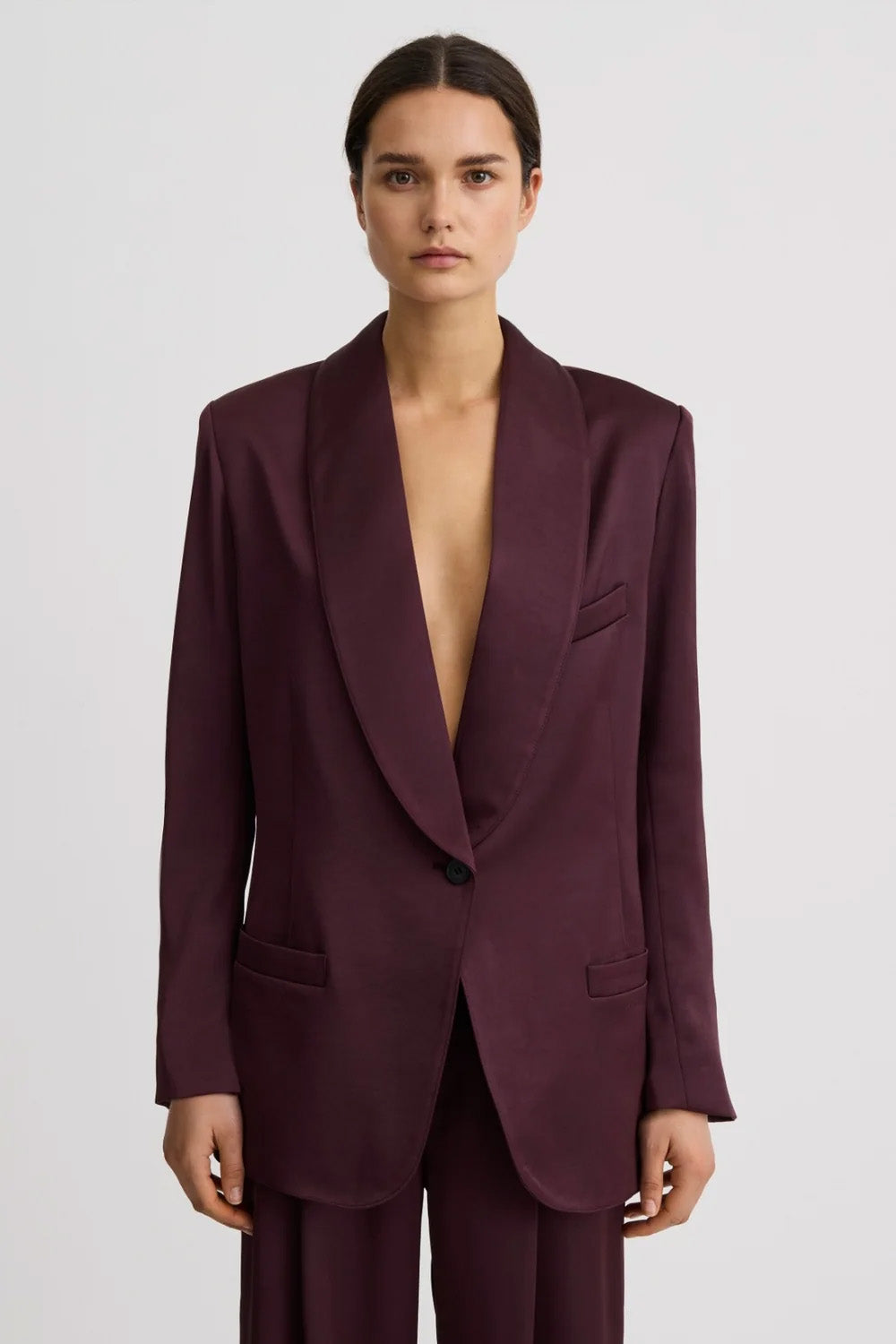 SHAWL COLLAR BLAZER