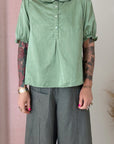 SWEET BLOUSE-ASPEN GREEN
