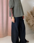 VOILE SWEET BLOUSE-SHADOW