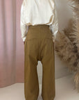 TWILL TIN PANT-TOBACCO